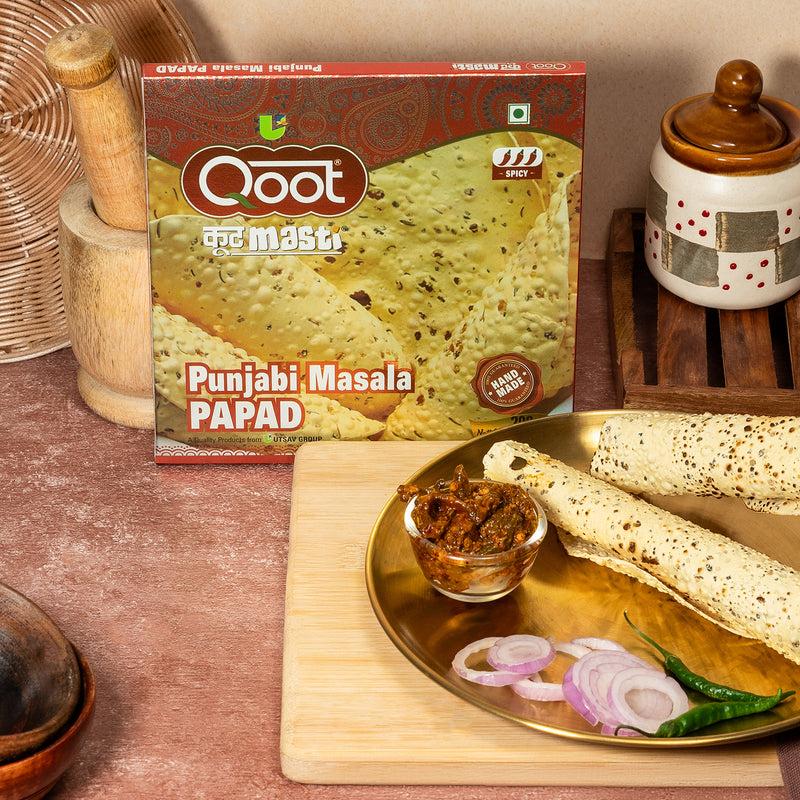 Punjabi Masala Papad