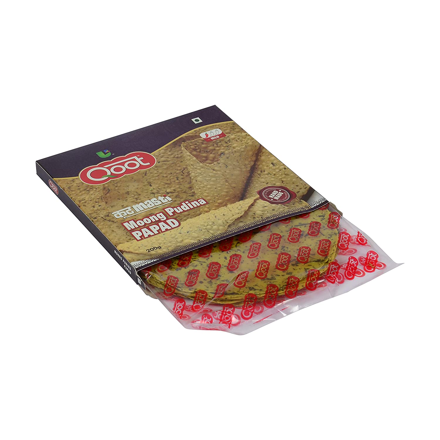 Moong Pudina Papad