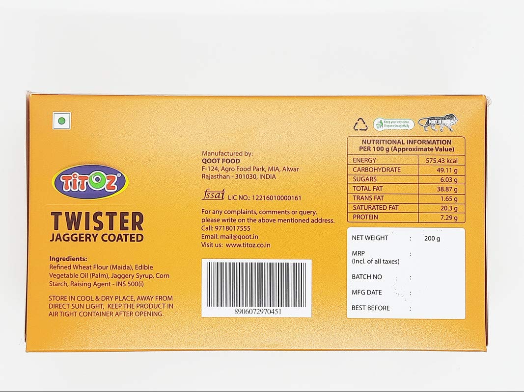 Jaggery Coated - Twister