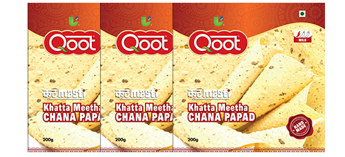 Khatta Meetha Chana Papad